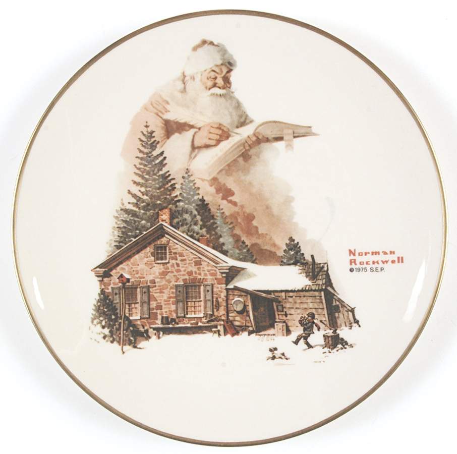 Gorham Christmas Plate Good Deeds - No Box by Gorham-1