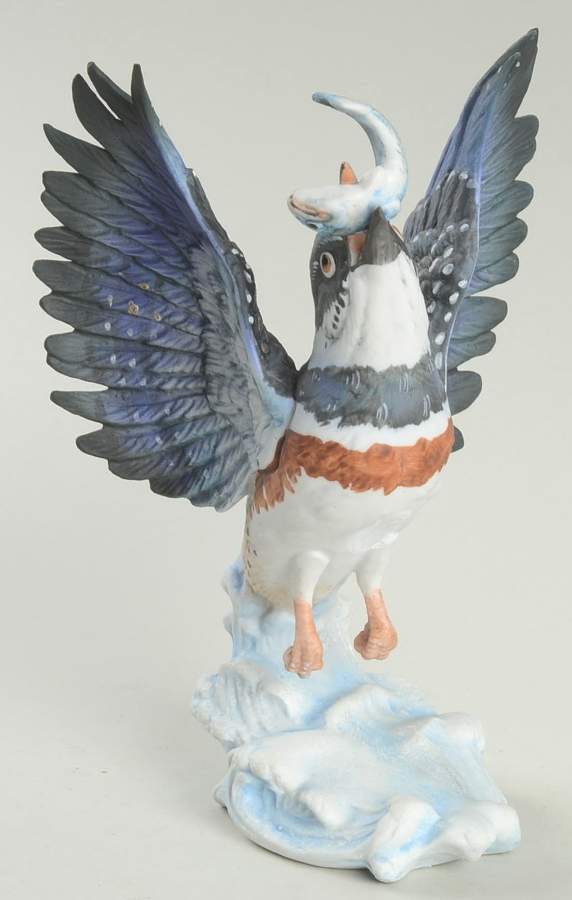 Goto Figurine Belted Kingfisher - No Box by Goto Originals-1