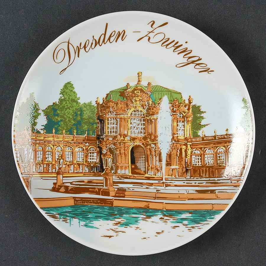 Grolier Plate Dresden Zwinger - No Box by Grolier-1