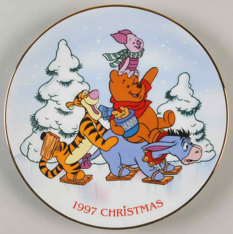 Disney Pooh's Skating Party - Boxed by Grolier-1
