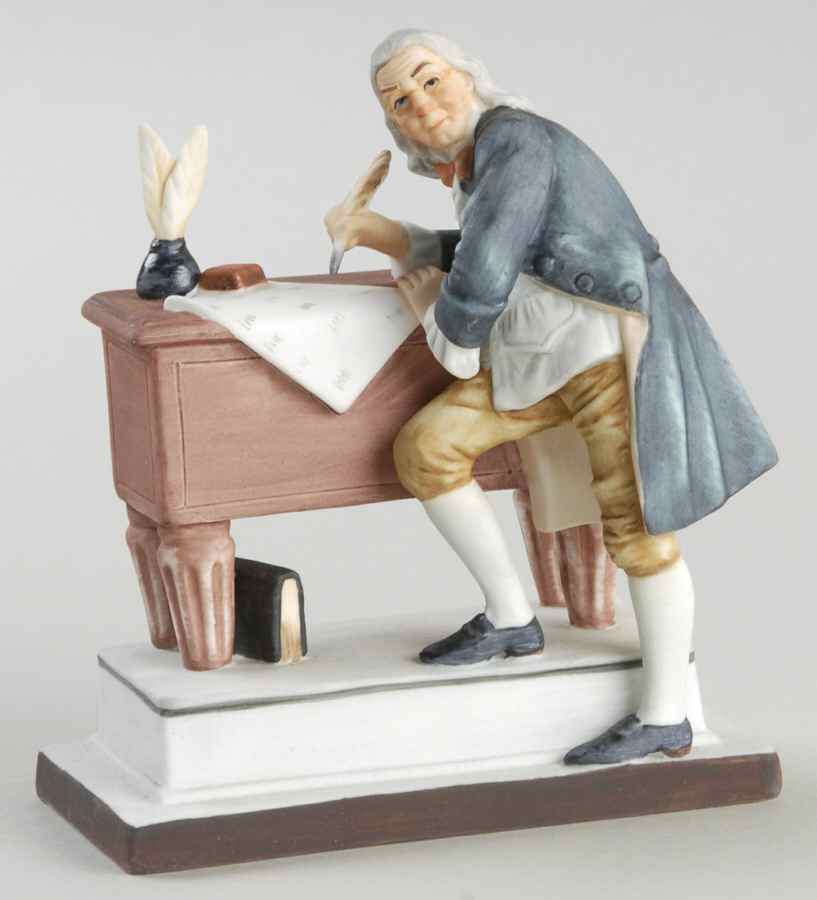 Norman Rockwell Figurines-Miniatures Independence - No Box by Gorham-1