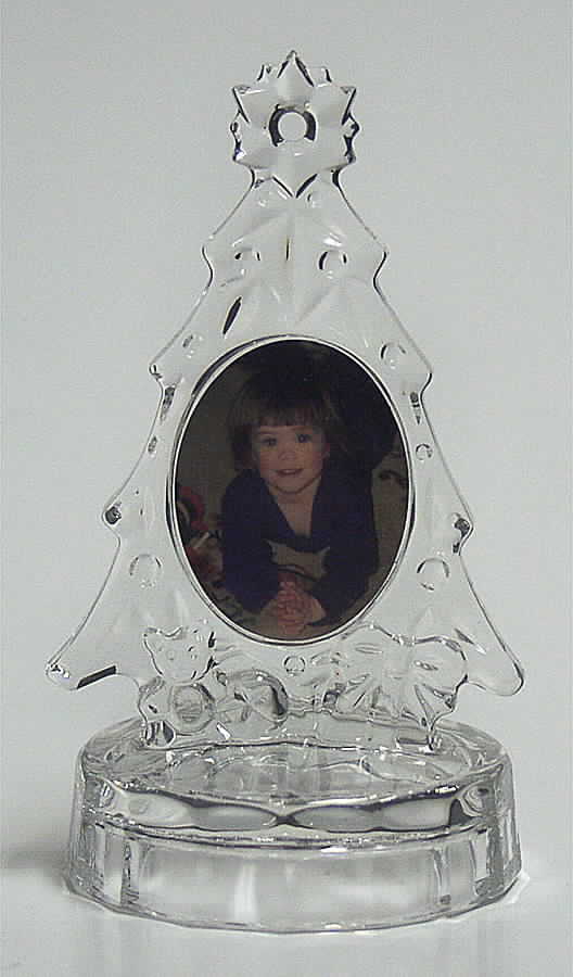 Crystal Frame Tree - Boxed by Gorham Crystal-1