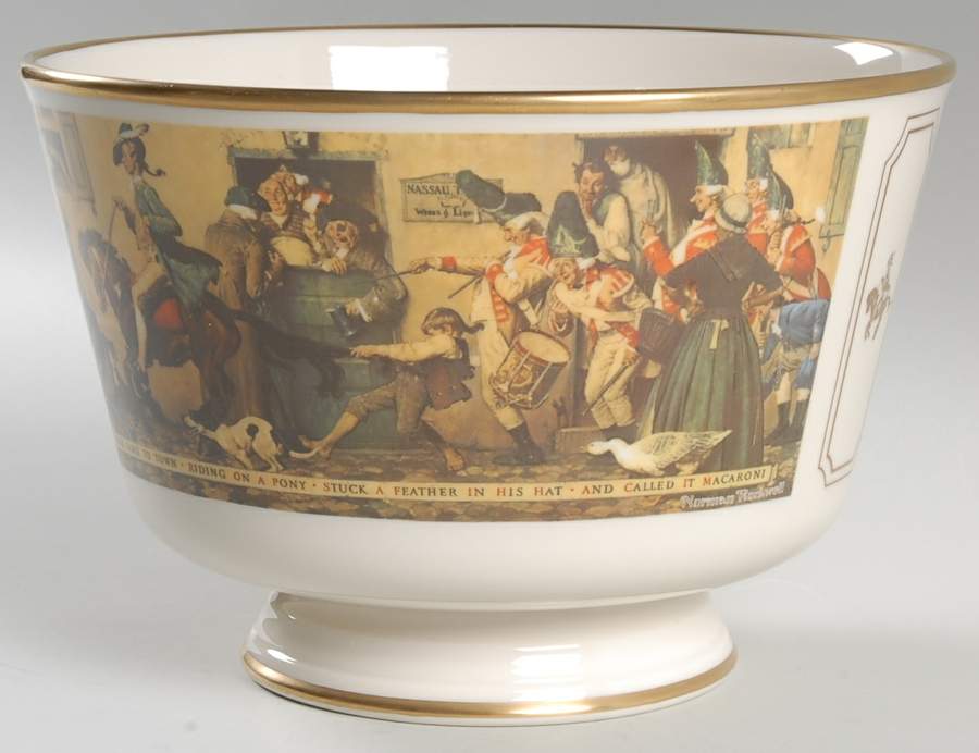 Yankee Doodle Bicentennial Bowl Yankee Doodle Bowl - No Box by Gorham-1