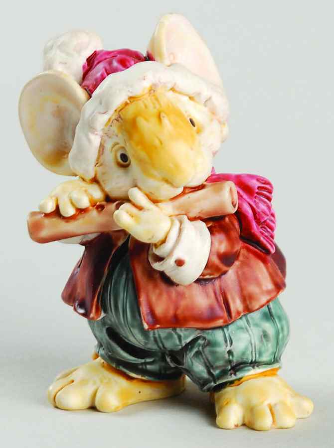 Little Cheesers Christmas Woody With Flute - Boxed by Ganz-1