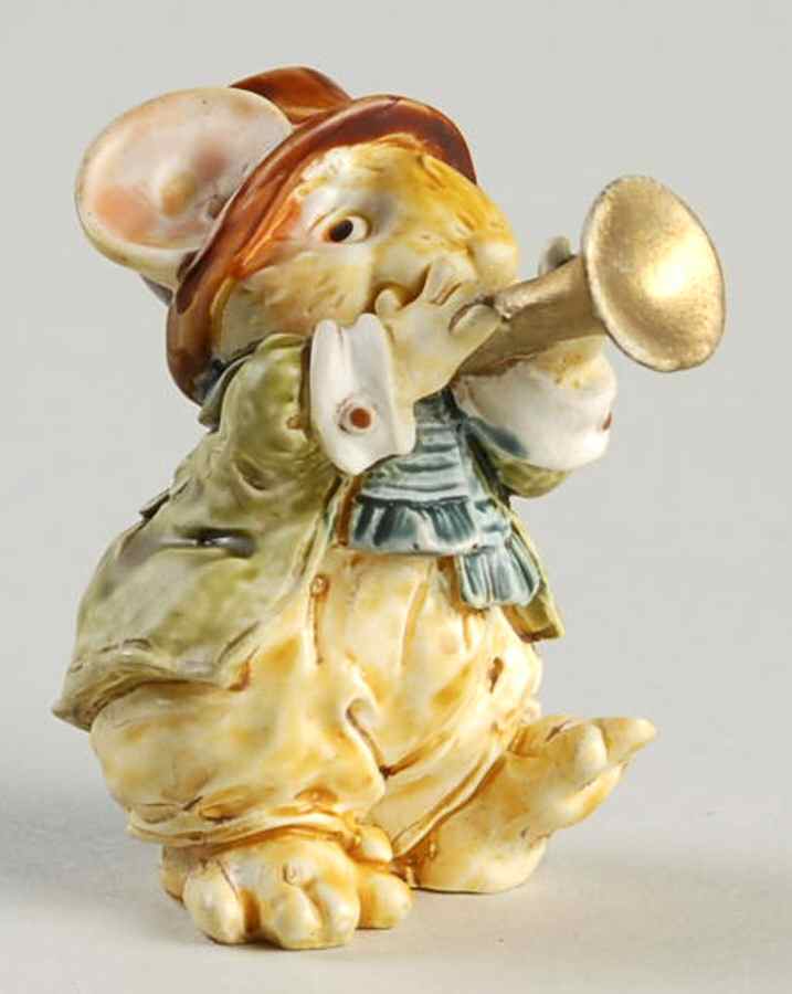 Little Cheesers Christmas Grandpa With Horn - No Box by Ganz-1