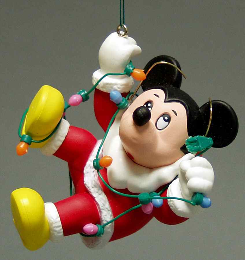 Disney Christmas Magic Mickey With Lights - No Box by Grolier-1