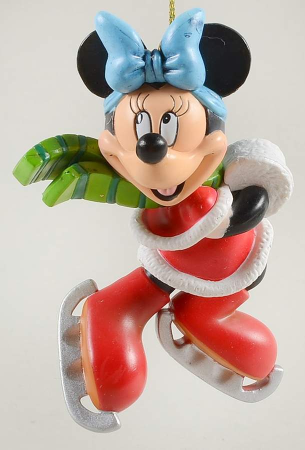 Disney Christmas Magic Minnie Mouse-Big Blue Bow - Boxed by Grolier-1