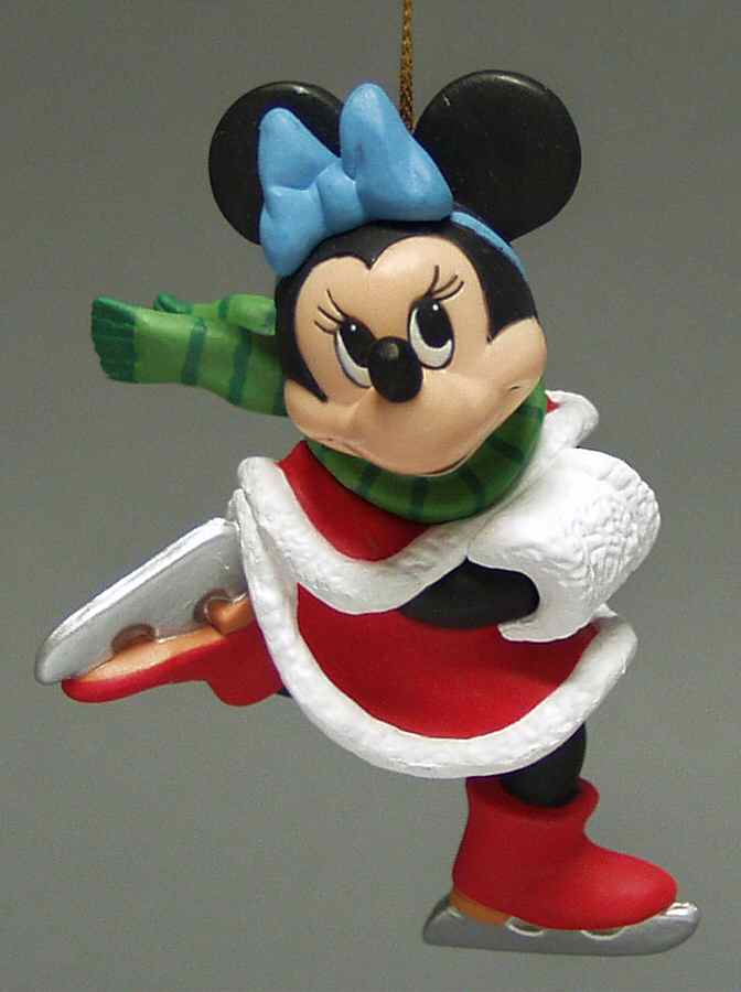 Disney Christmas Magic Minnie Skating - Boxed by Grolier-1