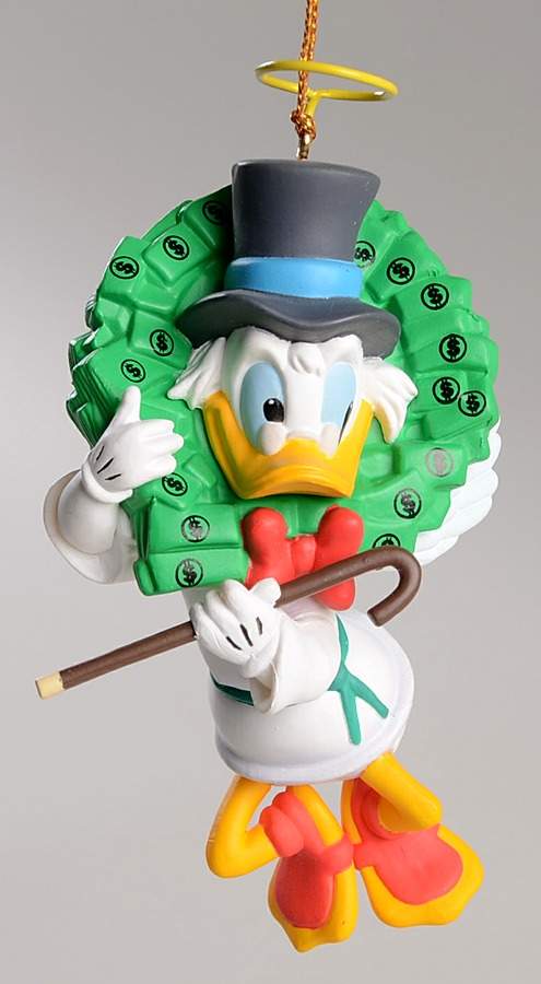 Disney Christmas Magic Scrooge-White Shirt-Brown Cane - No Box by Grolier-1