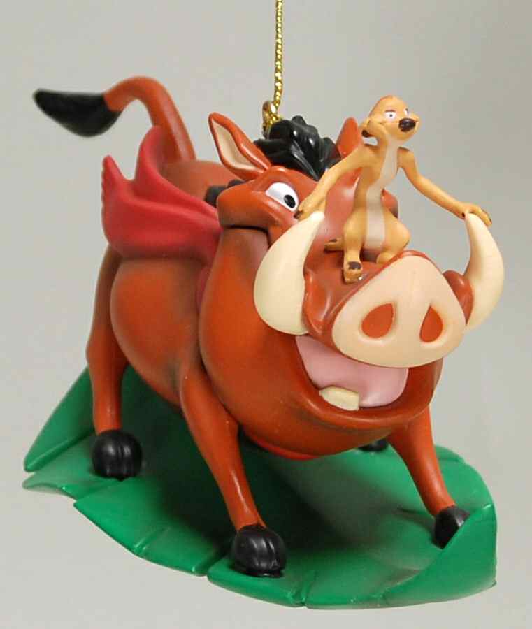 Disney Christmas Magic Pumbaa & Timon - Boxed by Grolier-1