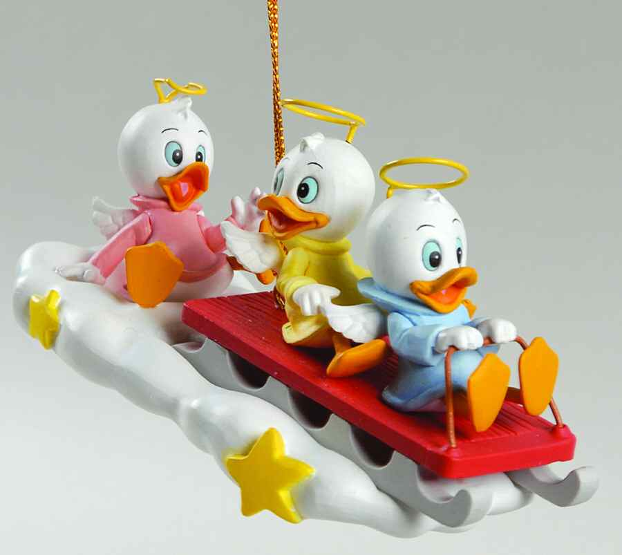 Disney Christmas Magic Huey, Dewey, & Louie-Angels - No Box by Grolier-1
