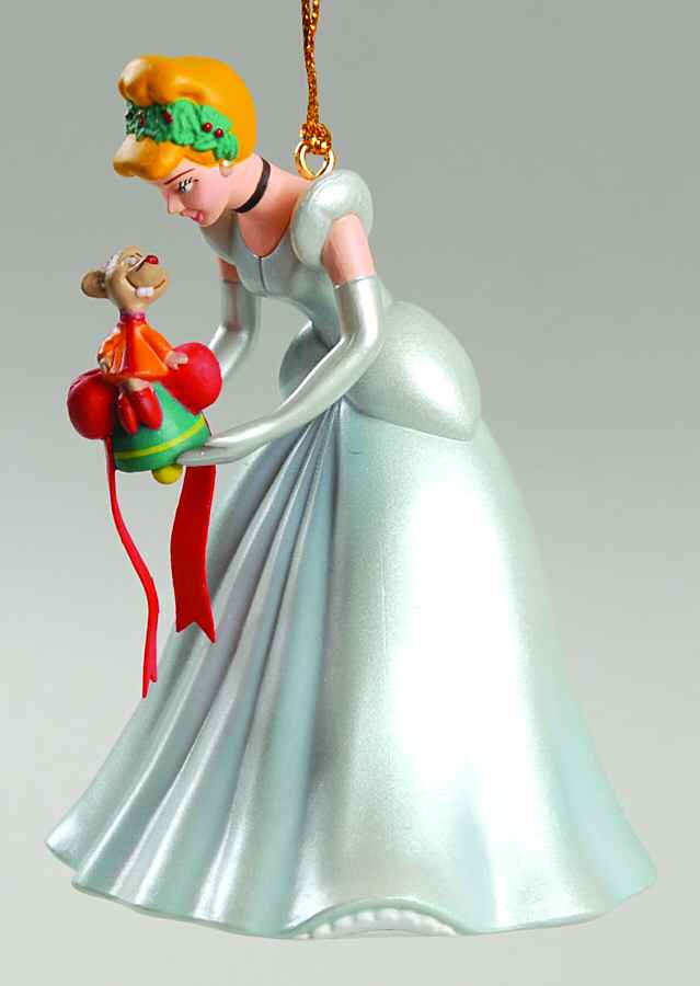 Disney Christmas Magic Cinderella And Jaq - Boxed by Grolier-1