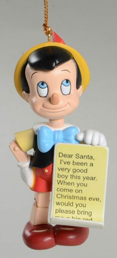 Disney Christmas Magic Pinocchio-Print Christmas Eve - Boxed by Grolier-1