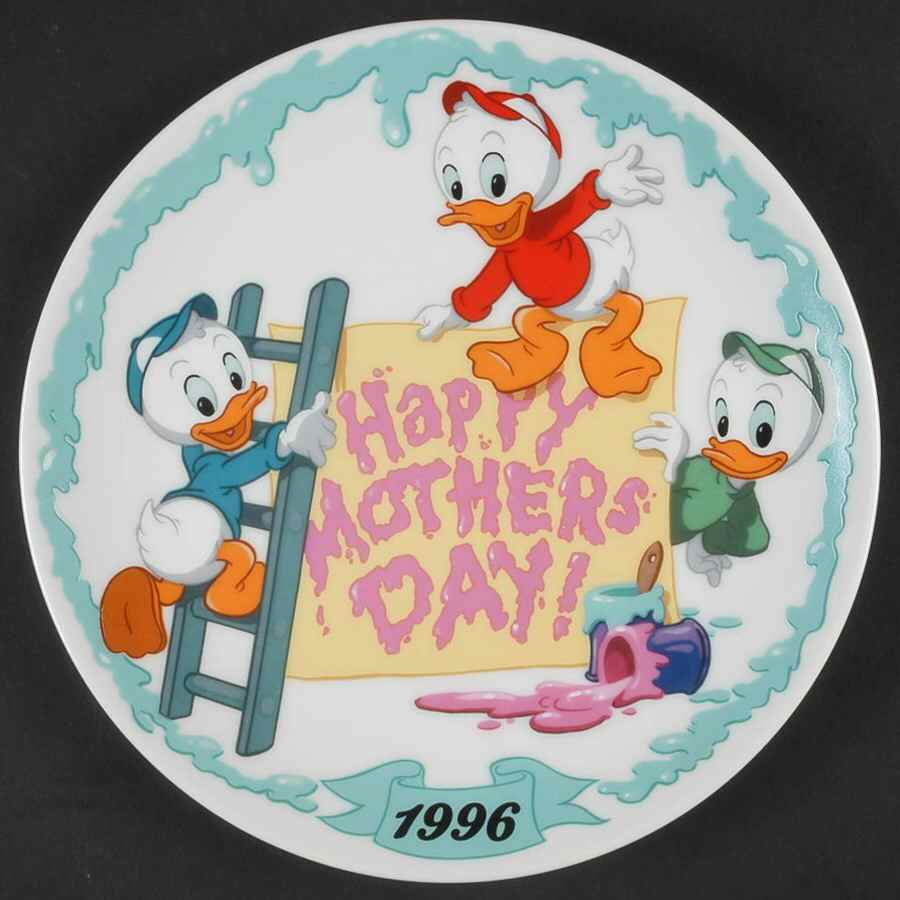 Disney Mother's Day Plates We Made It Ourselves - Boxed by Grolier-1