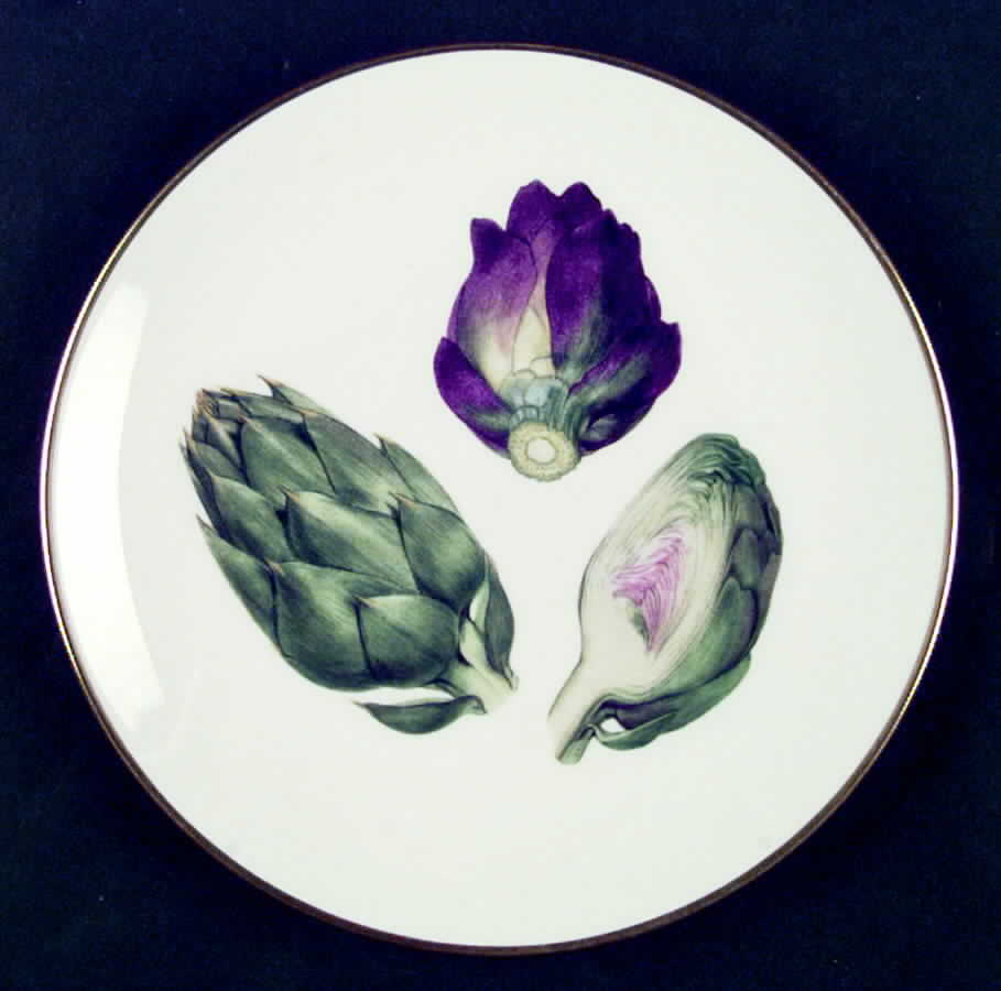 Fruits and Vegetables Artichoke - No Box by Gorham-1
