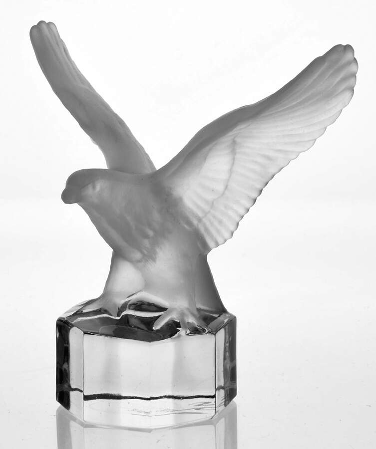 Zoo Paperweights-Crystal Eagle - Boxed by Goebel-1