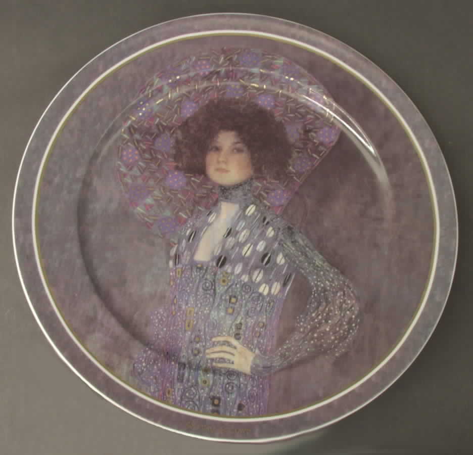 Artis Orbis-Klimt Emile Floege-Plate - No Box by Goebel-1