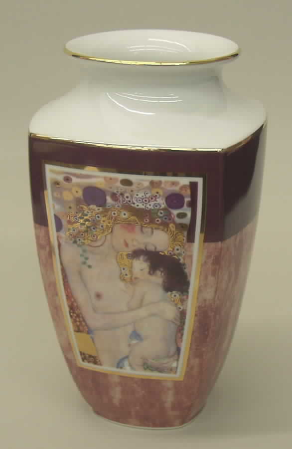 Artis Orbis-Klimt Three Ages Of Women-Vase - Boxed by Goebel-1