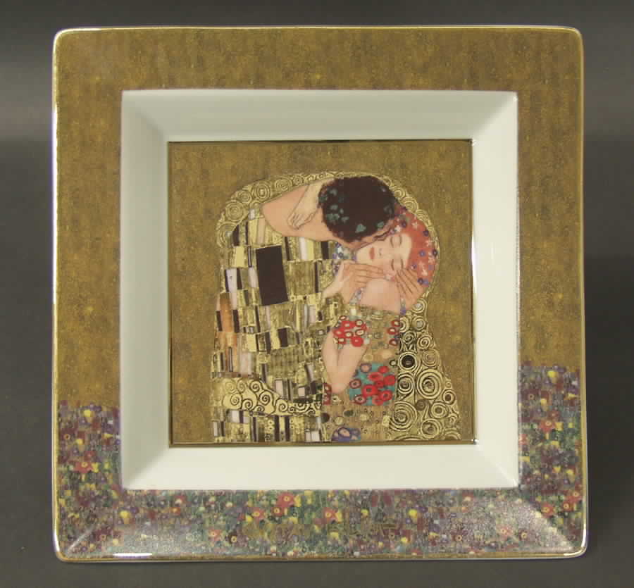 Artis Orbis-Klimt The Kiss-Bowl-Large - Boxed by Goebel-1