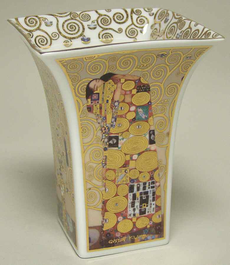 Artis Orbis-Klimt Fullfillment Vase - No Box by Goebel-1
