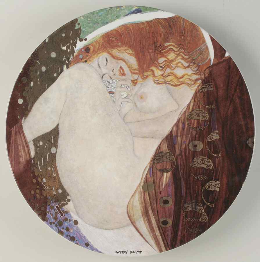 Artis Orbis-Klimt Danae-Plate - With Box by Goebel-1