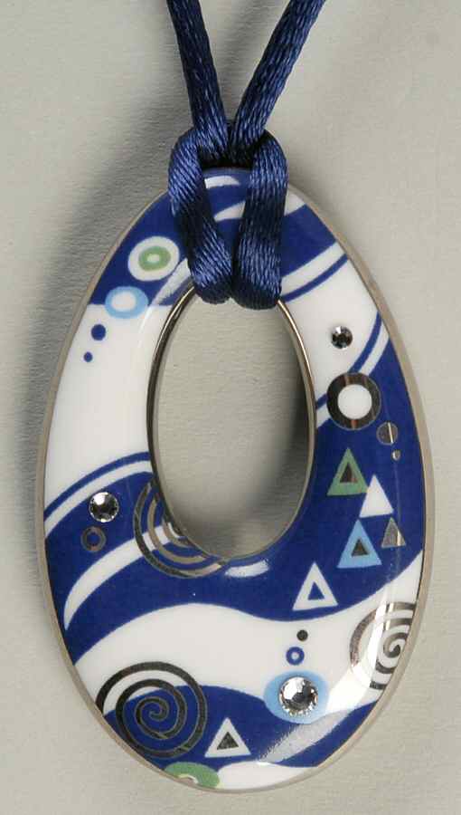 Artis Orbis-Klimt Three Ages Of Woman Necklace - Boxed by Goebel-1