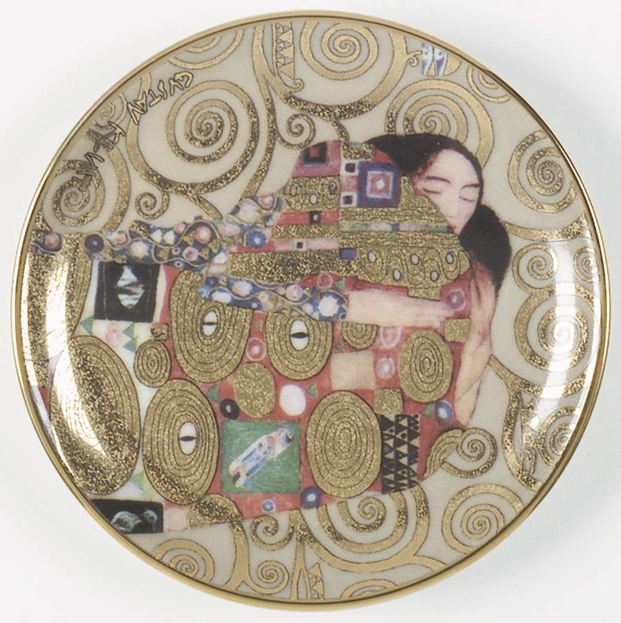 Artis Orbis-Klimt The Fulfillment-Mini Plate - Boxed by Goebel-1