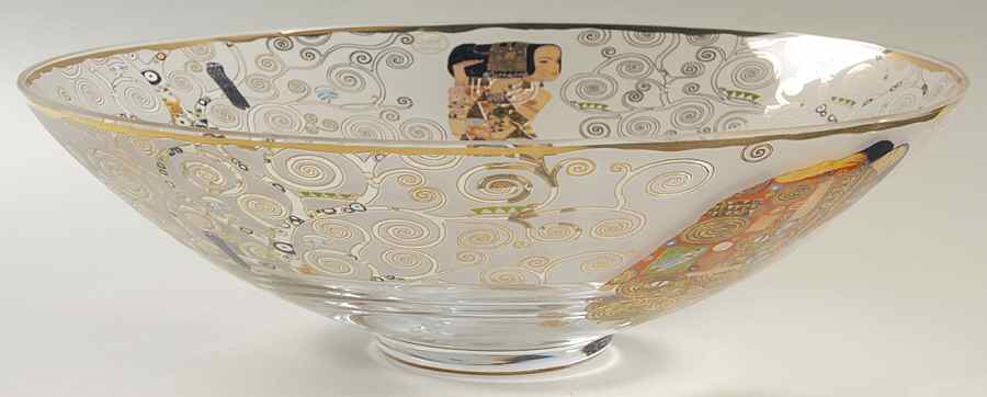 Artis Orbis-Klimt Fulfillment Glass Bowl - Boxed by Goebel-1