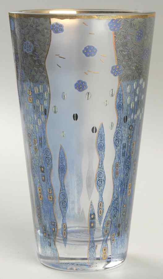 Artis Orbis-Klimt Emile Floge Glass Vase - Boxed by Goebel-1