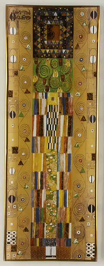 Artis Orbis-Klimt The Kiss Frieze Glass Tray - No Box by Goebel-1