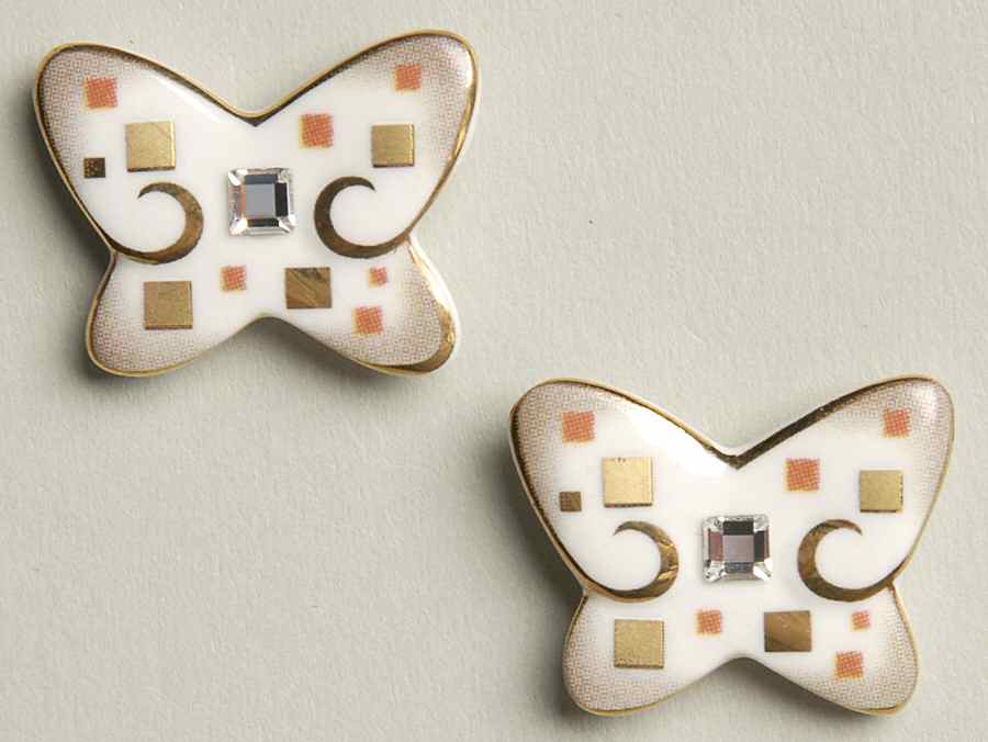 Artis Orbis-Klimt Stoclet Frieze Earrings - Boxed by Goebel-1