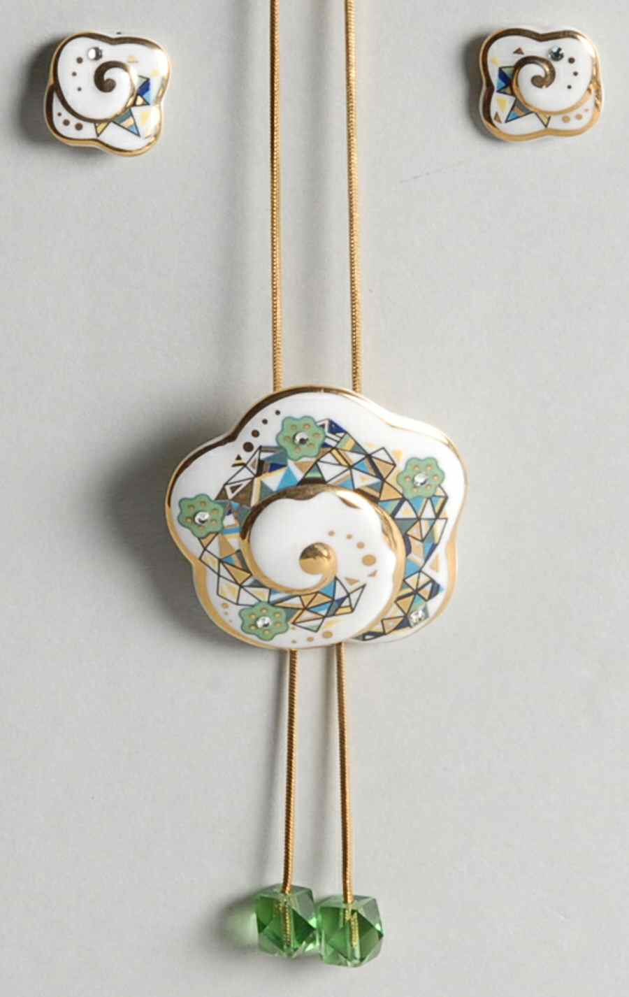 Artis Orbis-Klimt Emile Floge Jewelry Set - Boxed by Goebel-1