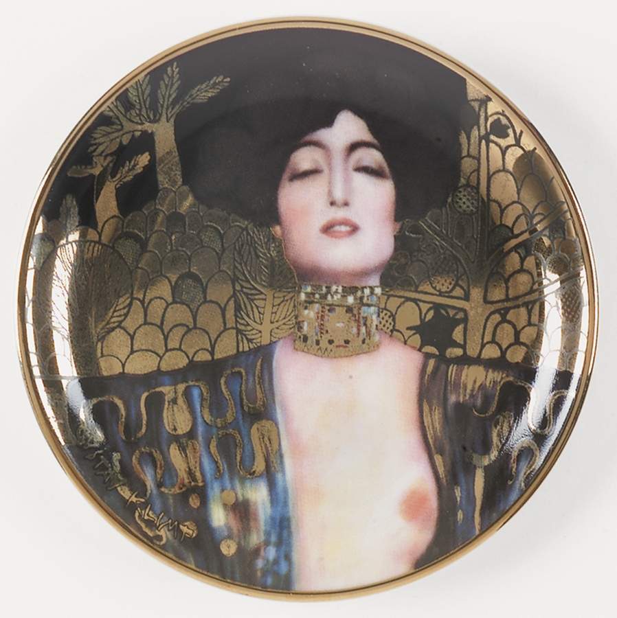 Artis Orbis-Klimt Judith-Mini Plate - Boxed by Goebel-1
