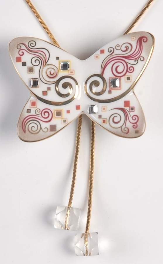 Artis Orbis-Klimt Stoclet Frieze Necklace - Boxed by Goebel-1