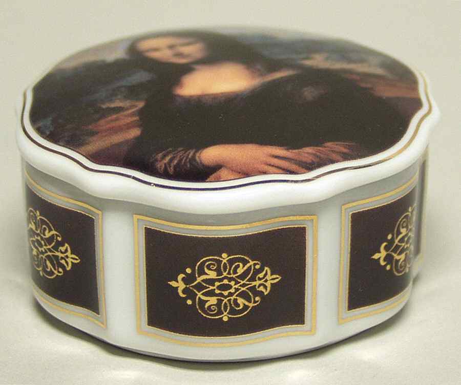 Artis Orbis-Leonardo Da Vinci Mona Lisa-Box - Boxed by Goebel-1