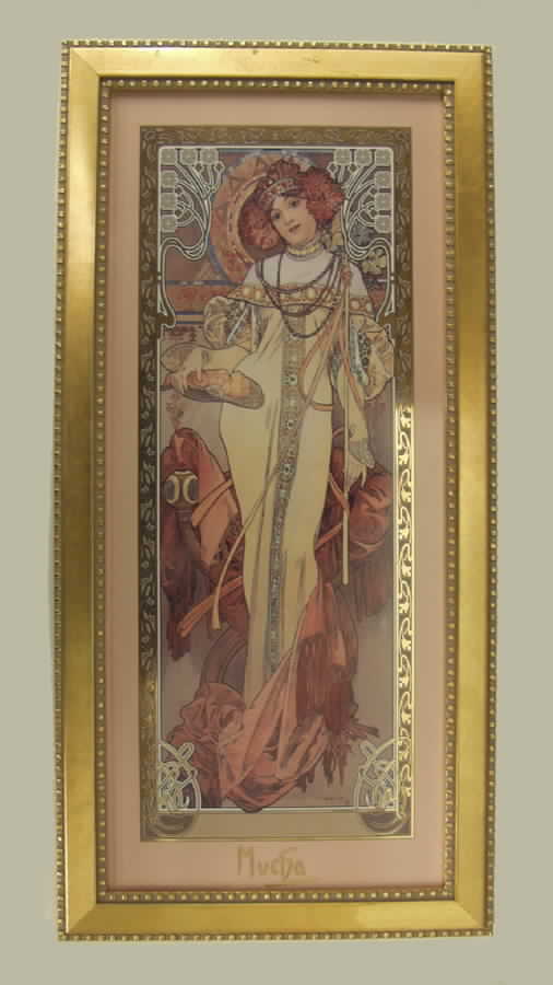 Artis Orbis- Alphonse Mucha Four Seasons-Autumn-Picture - No Box by Goebel-1