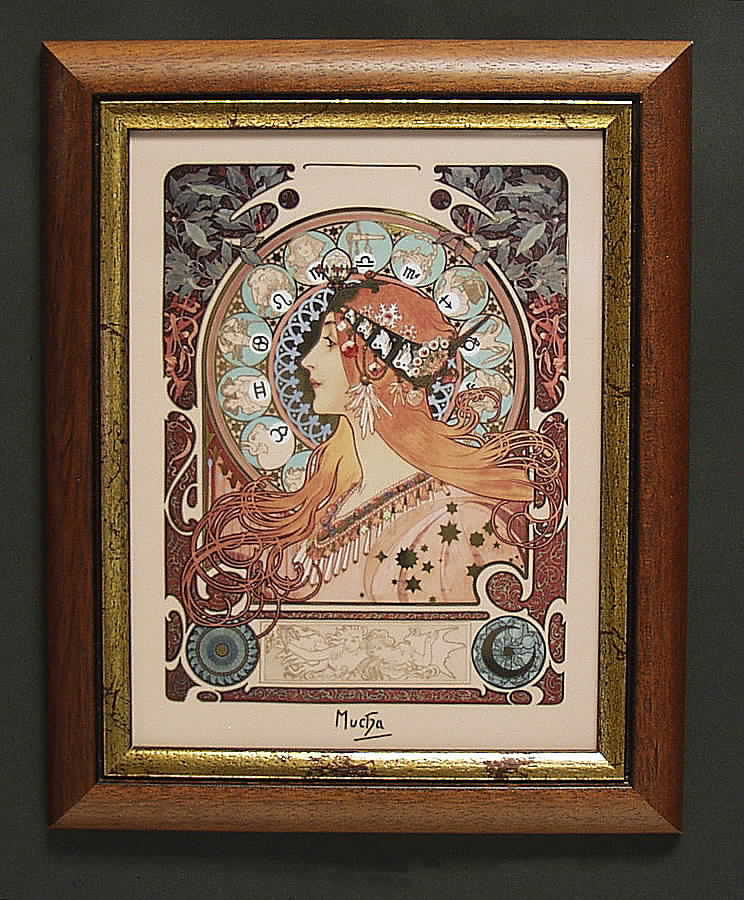 Artis Orbis- Alphonse Mucha Zodiac-Picture-Large - No Box by Goebel-1