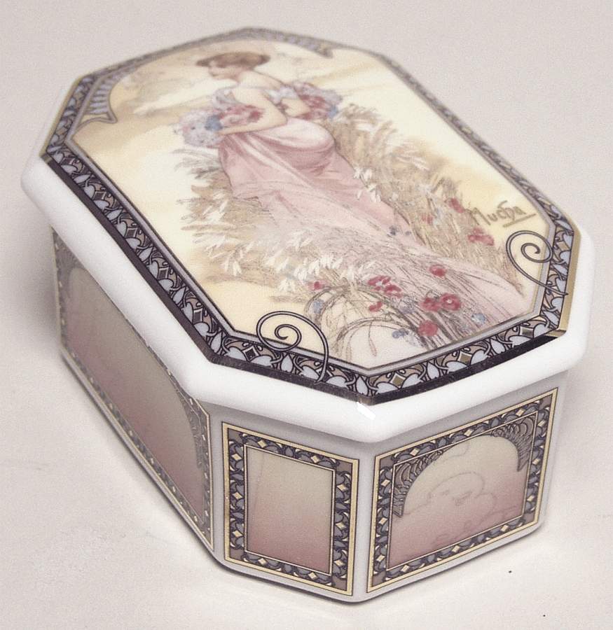 Artis Orbis- Alphonse Mucha Summer 1900 Box - Boxed by Goebel-1