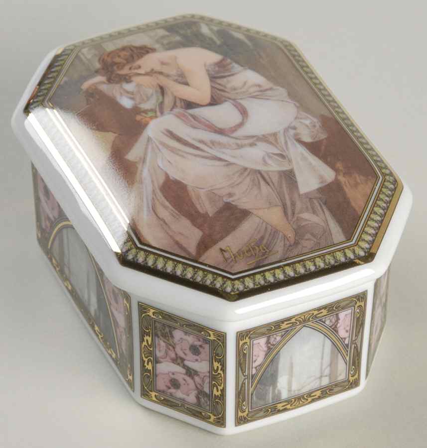 Artis Orbis- Alphonse Mucha Night's Rest Box - Boxed by Goebel-1