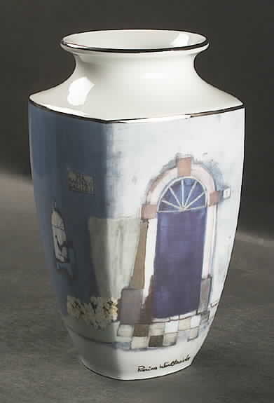 Artis Orbis-Rosina Wachtmeister Galileo Galilei-Vase - Boxed by Goebel-1