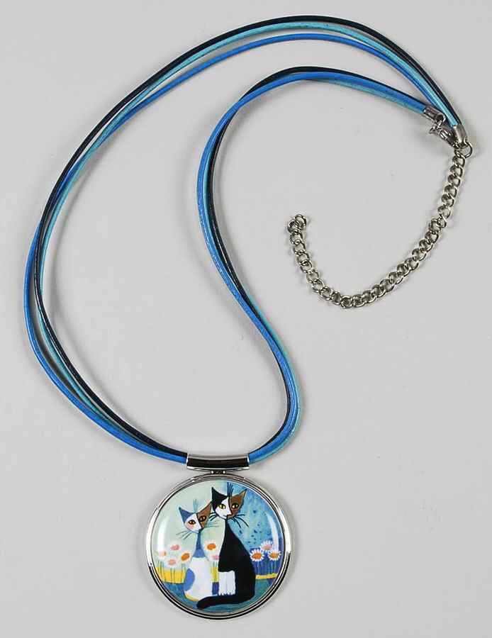 Artis Orbis-Rosina Wachtmeister Zwei Freunde-Two Friends Necklace - Boxed by Goebel-1