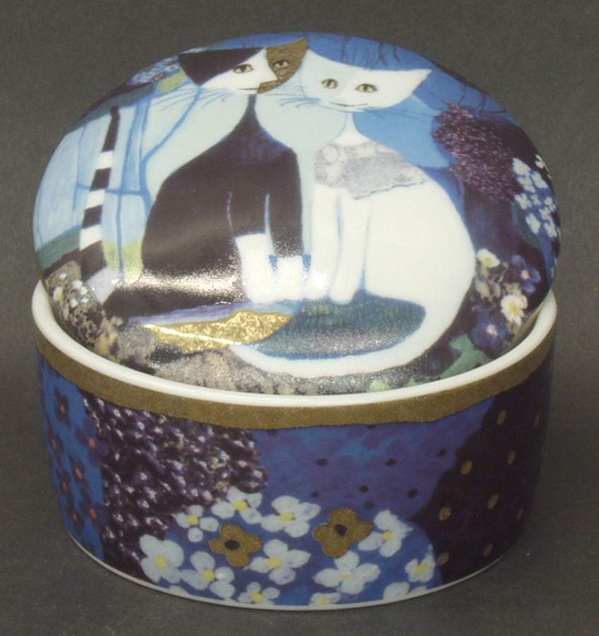 Artis Orbis-Rosina Wachtmeister Micia & Micio-Round Box-Medium - No Box by Goebel-1
