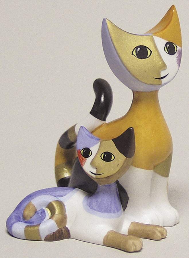 Artis Orbis-Rosina Wachtmeister Amico & Amica Mini Figurine - Boxed by Goebel-1