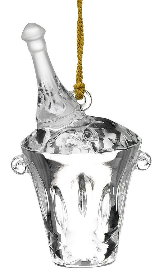 Lady Anne Ornament Champagne Bucket - Boxed by Gorham Crystal-1