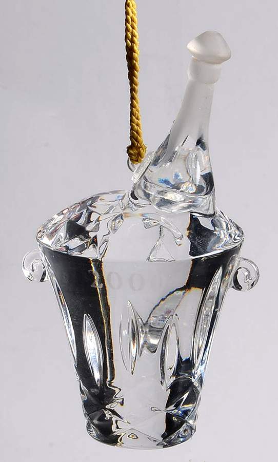 Lady Anne Ornament Champagne Bucket-Millennium - No Box by Gorham Crystal-1