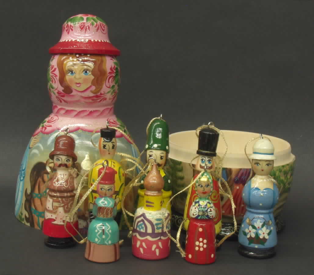 Matryoshka Doll & Ornaments Fairy-Tale - Boxed by G Debrekht-1