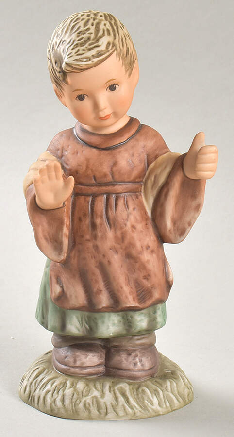 Berta Hummel Nativity Joseph -Missing Staff - No Box by Goebel-1