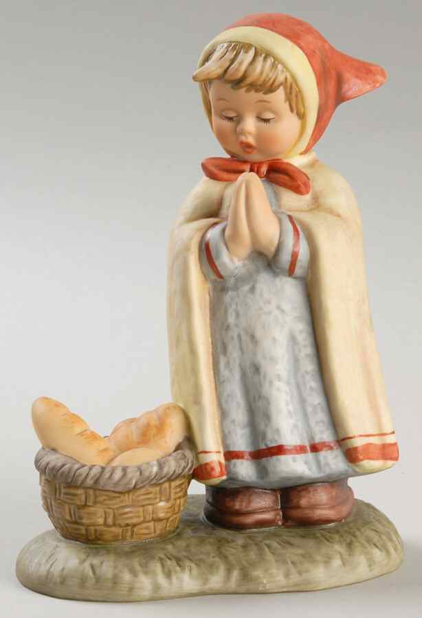 Berta Hummel Nativity Peasant Girl With Basket - Boxed by Goebel-1