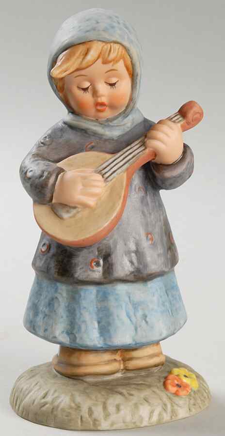 Berta Hummel Nativity Girl With Lute - No Box by Goebel-1