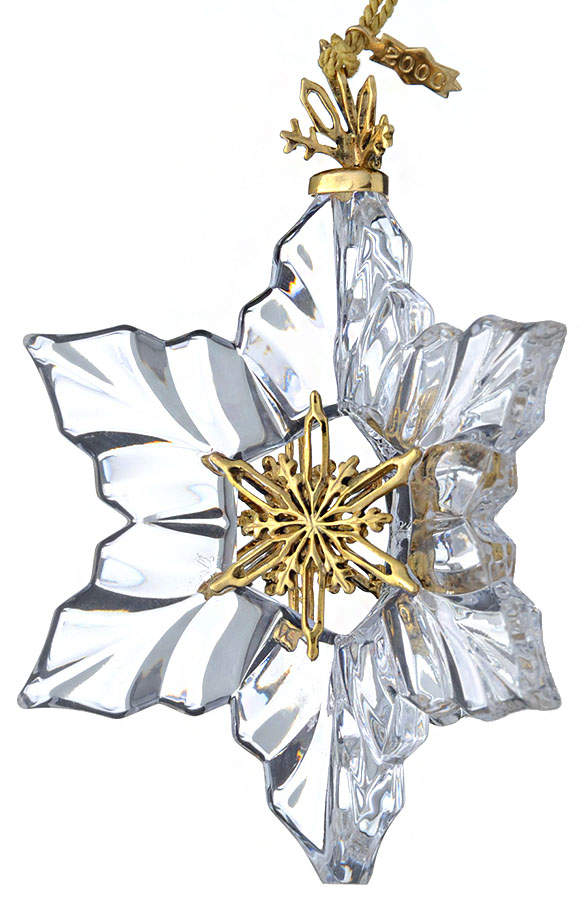 Millennium Snowflake Snowflake - No Box by Gorham Crystal-1